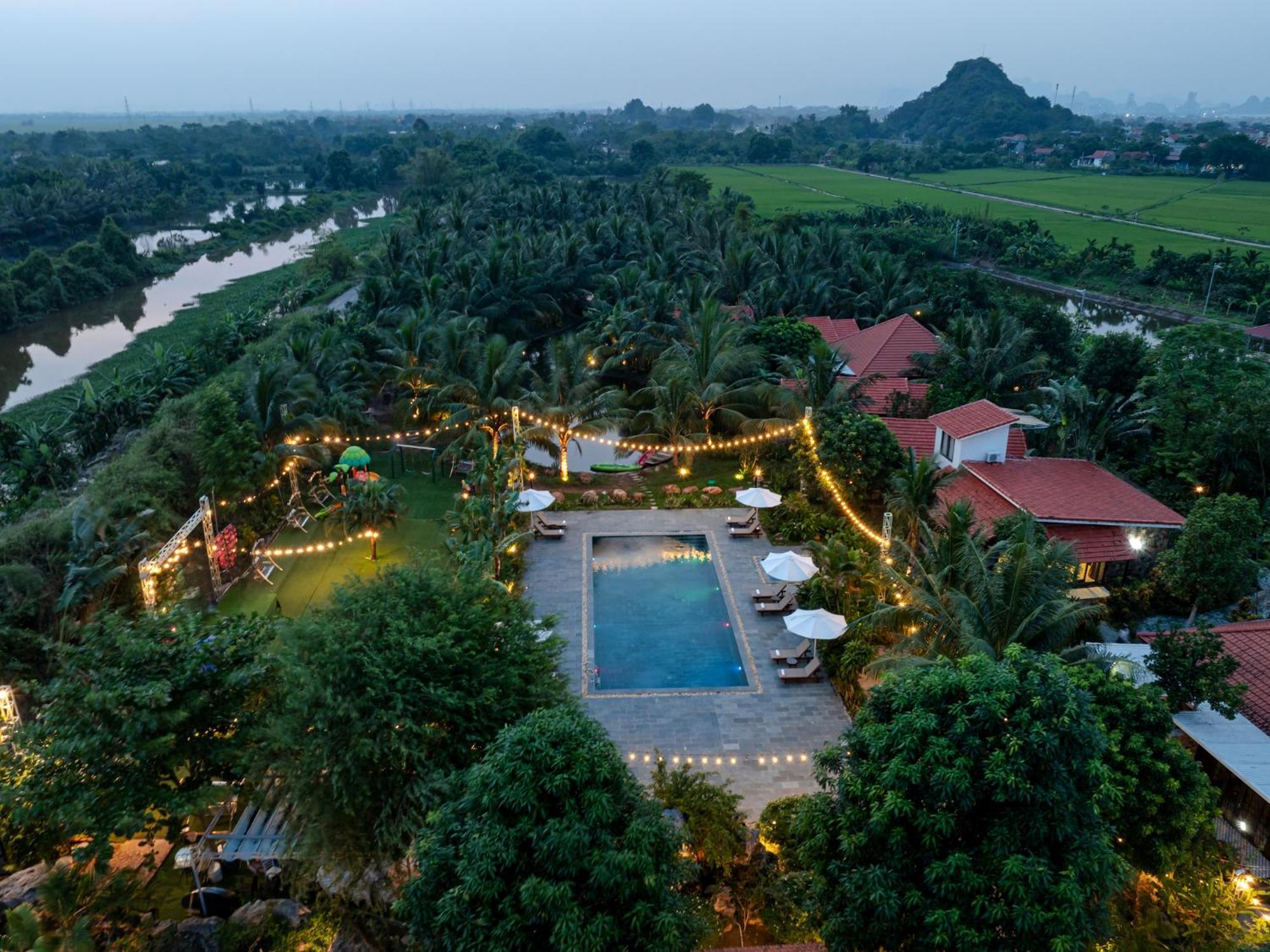 Nature Garden Ecolodge Ninh Bình Exteriör bild